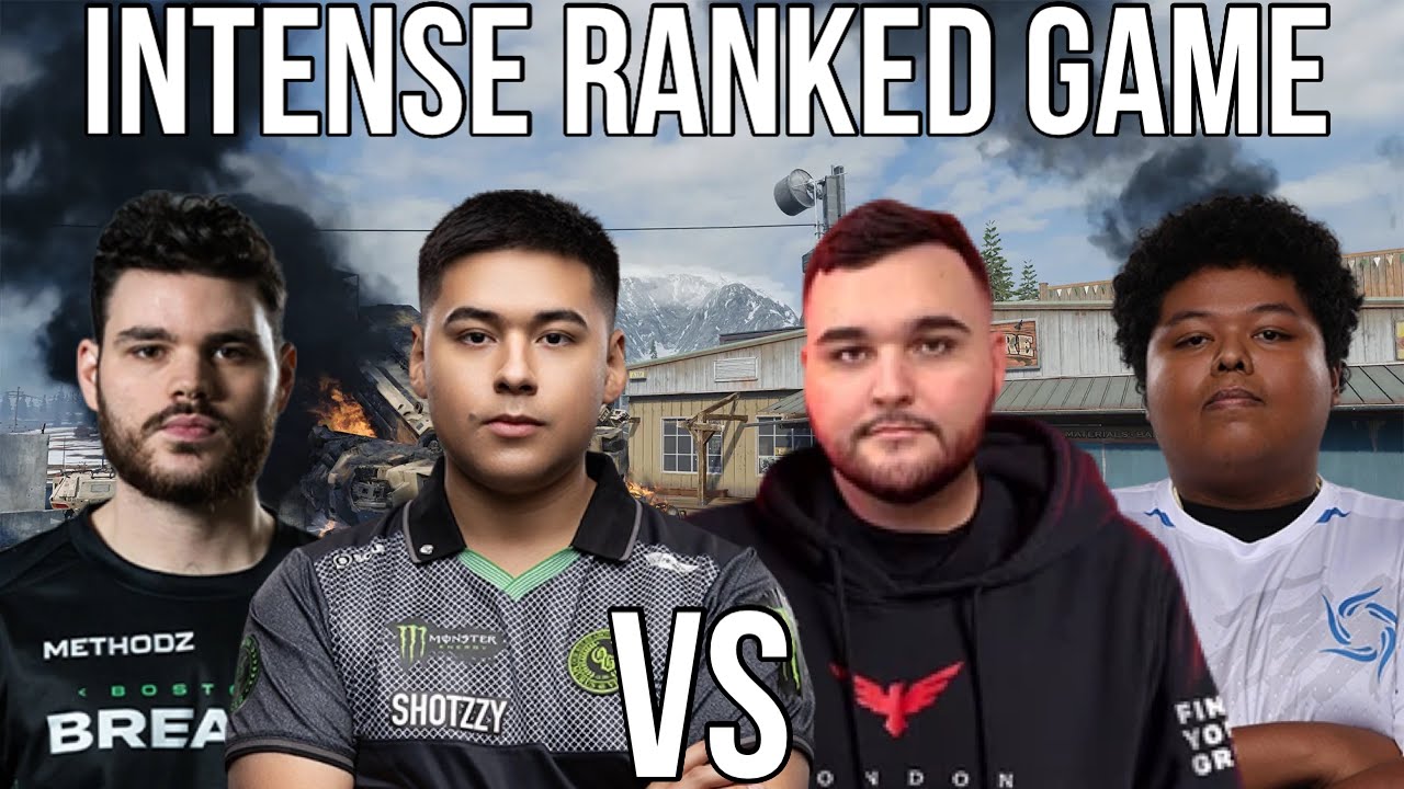 Shotzzy и Methodz сыграли напряженный рейтинговый матч против Parasite и Capsidal.