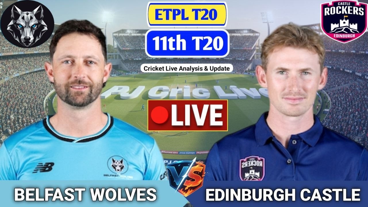 Belfast Wolves Vs Edinburgh Castle 11th T20 | Live Score Analysis & Discussion | ETPL T20 Cricket