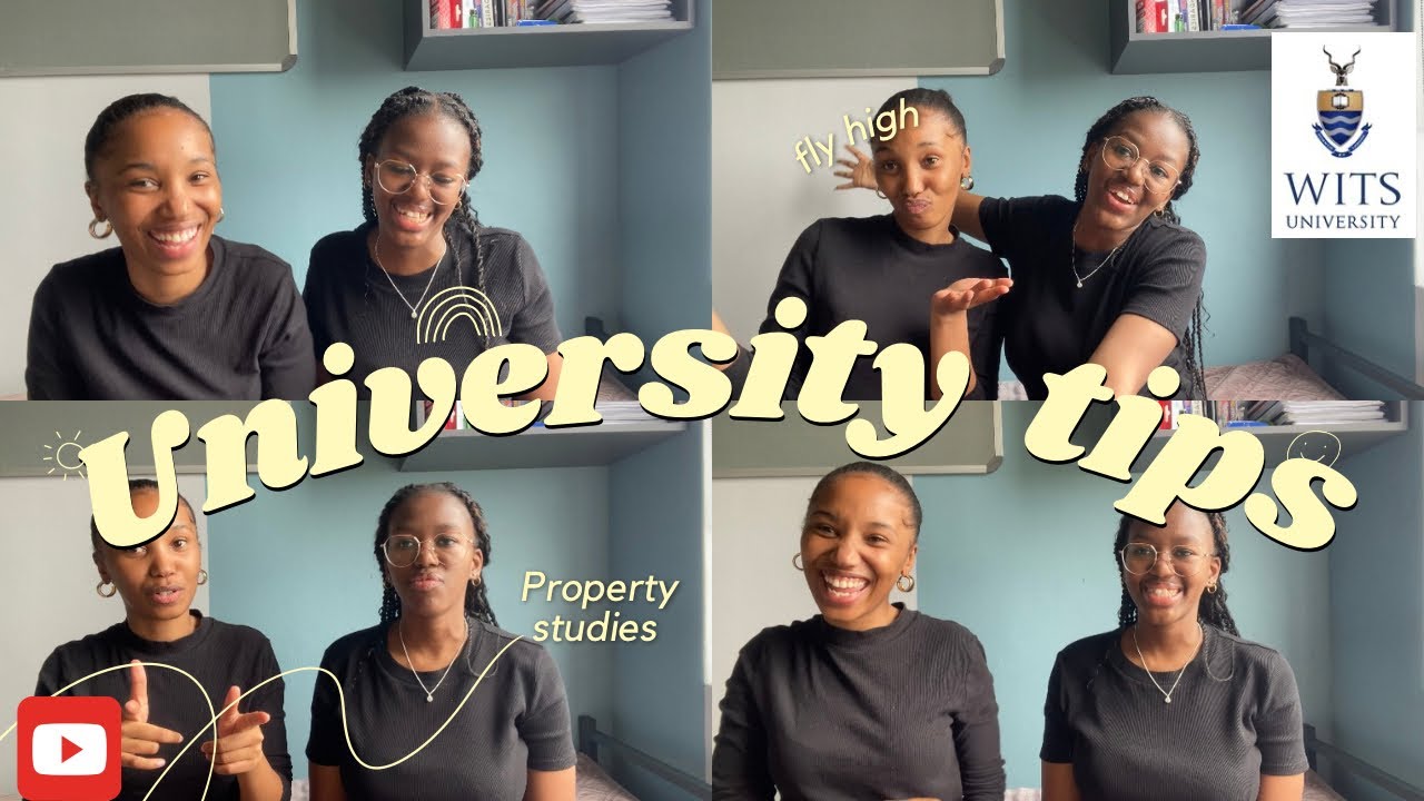 Things I wish I knew | Property Studies at Wits | University Tips