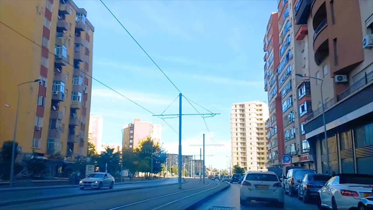 تابعو جولة جميلة في وسط مدينة سطيف NEW SCENIC DRIVE IN SETIF