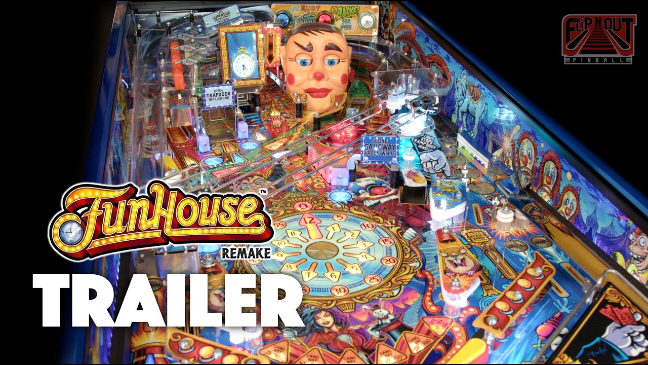 Funhouse Remake Pinball Trailer