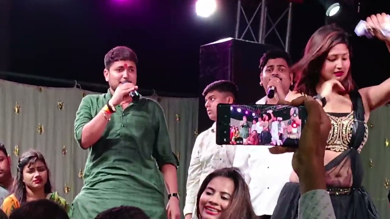 Golu Raja Stage Show in Koini Gopalganj...audio by Raju sound service banjari more gopalganj