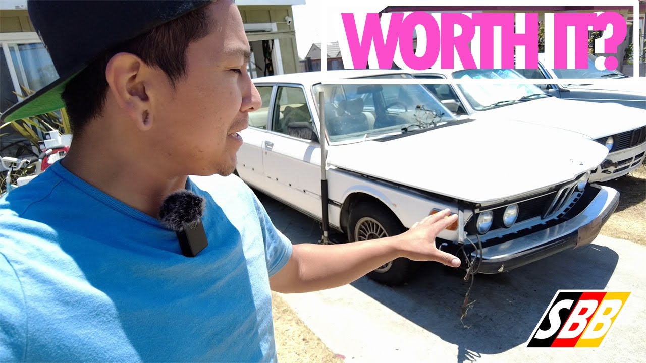 Everything WRONG With Our New BMW E12 528i! + M30 Cylinder Head Install And Timing!