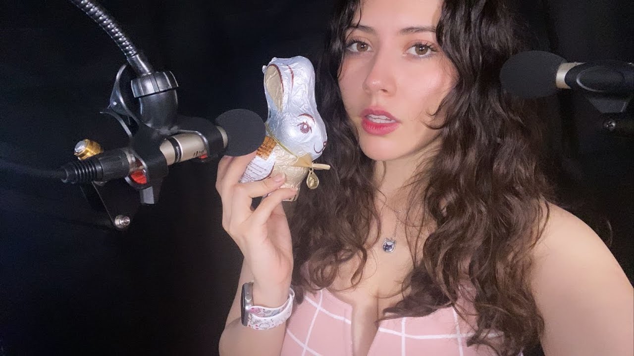 ASMR en vivo español ✨llegó la Pascua! uwu comiendp chocolate