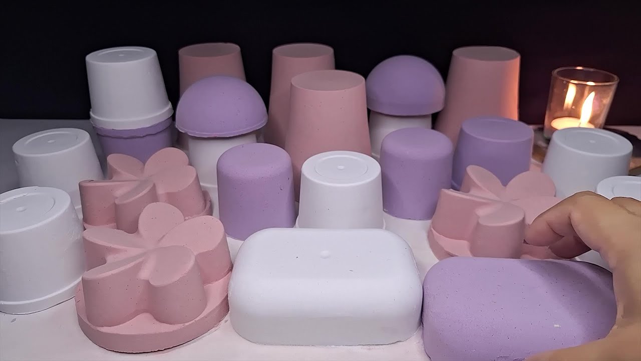 ASMR Baking Soda | Colores pasteles y sonidos crujientes para calmar tu mente 🧠