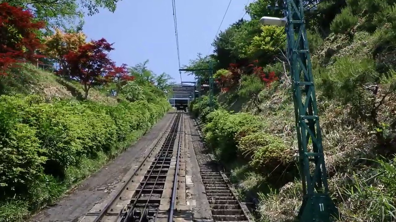 天橋立ケーブルカー前面展望