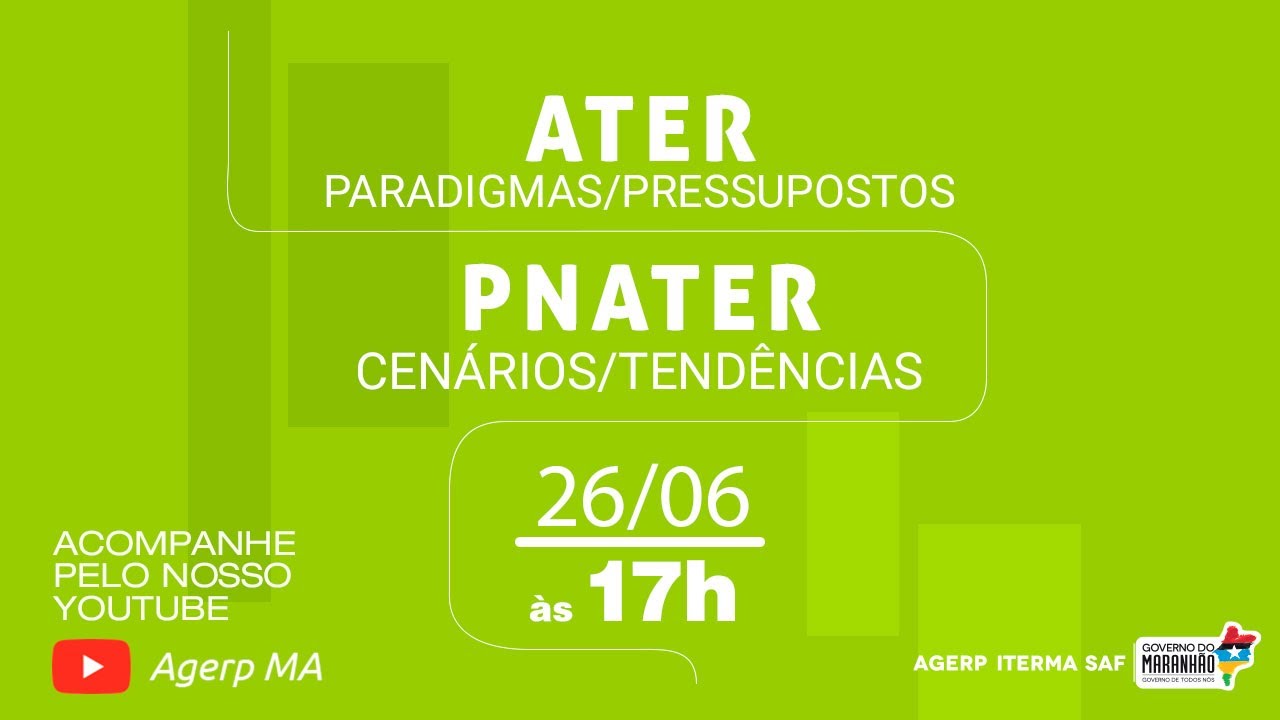 Curso Atualiza&ccedil;&atilde;o em ATER p&uacute;blica: Paradigmas/Pressupostos, PNATER, Cen&aacute;rios/Tend&ecirc;ncias - M&oacute;dulo 2