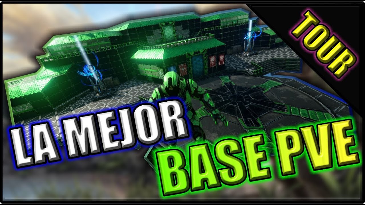 | ARK SURVIVAL EVOLVED | Base OFICIAL pve ARK  ( Base grande )🏠🏠💪