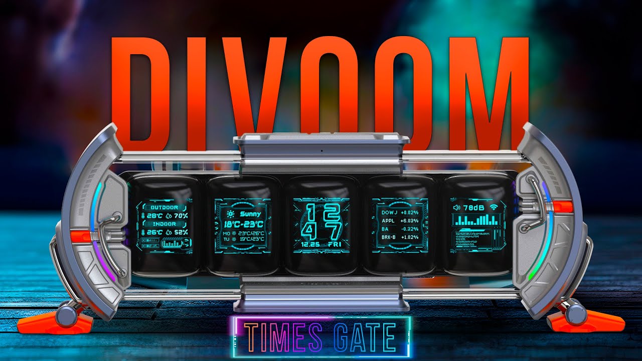 Гаджет из БУДУЩЕГО! Такого ТЫ ещё Точно НЕ ВИДЕЛ! Divoom Times Gate !