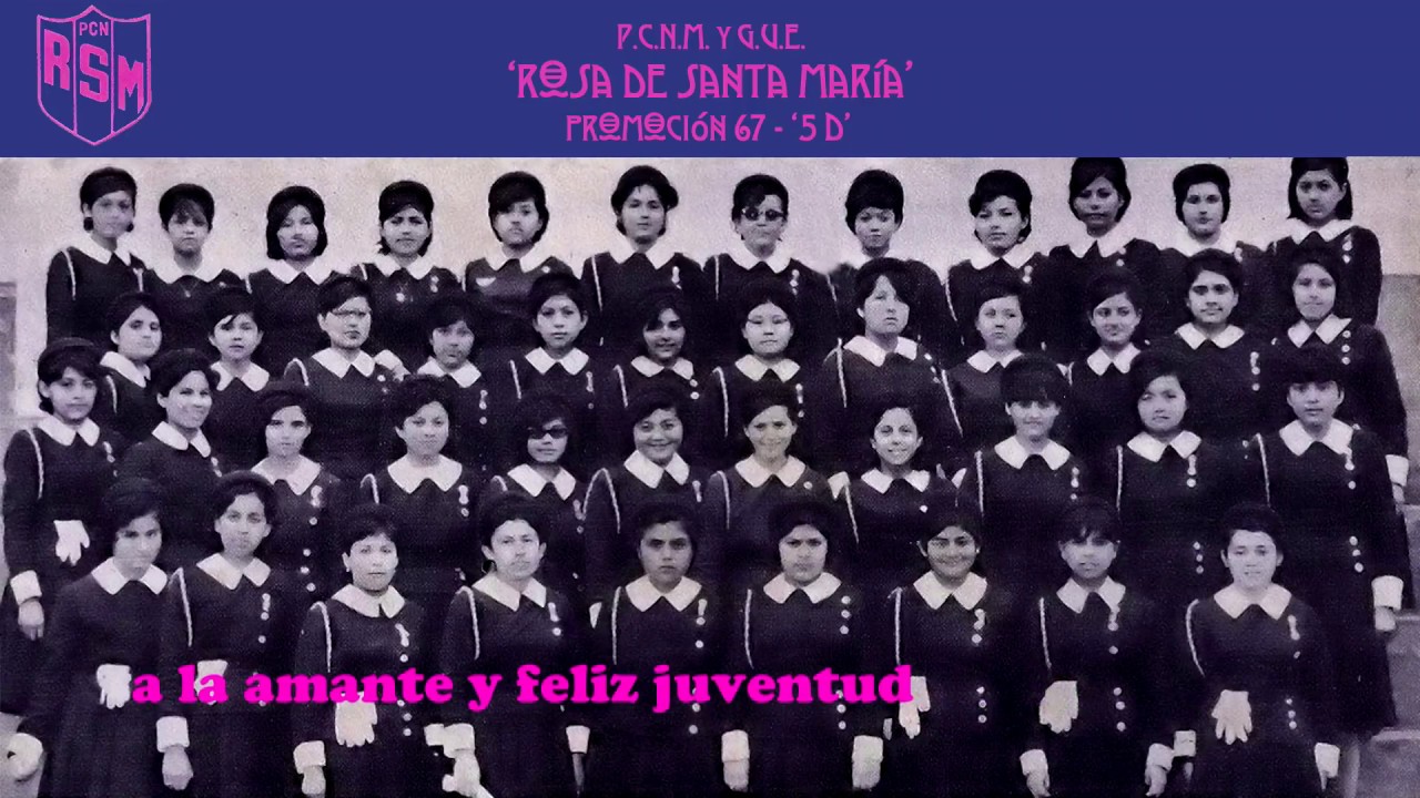 Himno del Colegio Rosa de Santa María