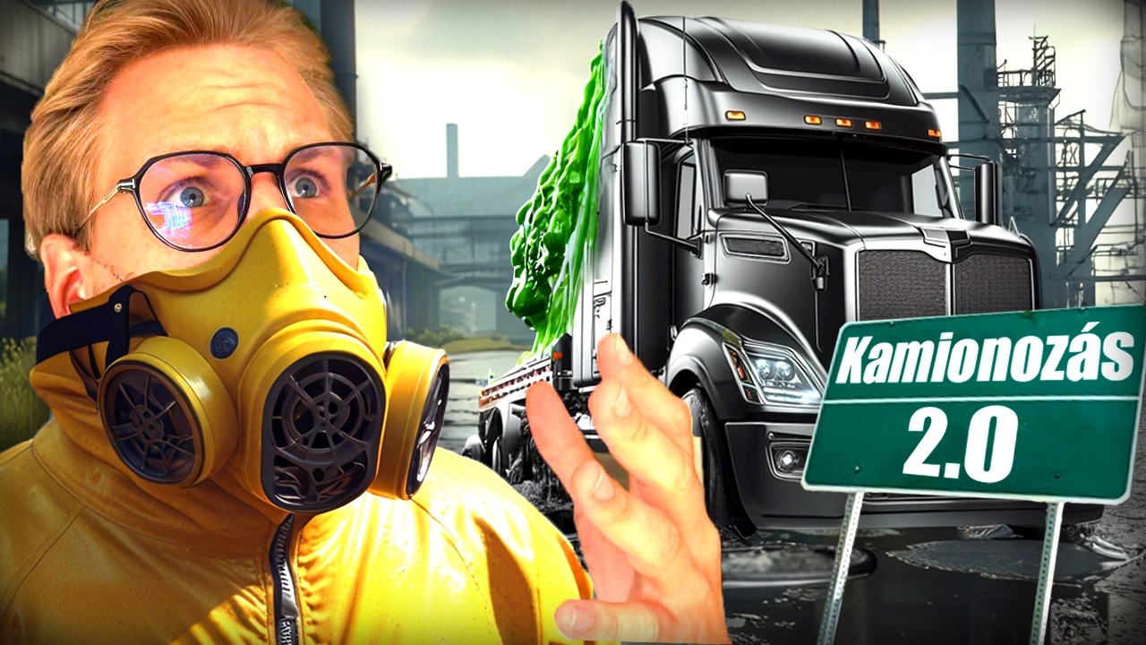 7 Napig Egy KAMIONOSSAL ÖSSZEZÁRVA Éltem ÚJRA! ( Irány NYUGAT )