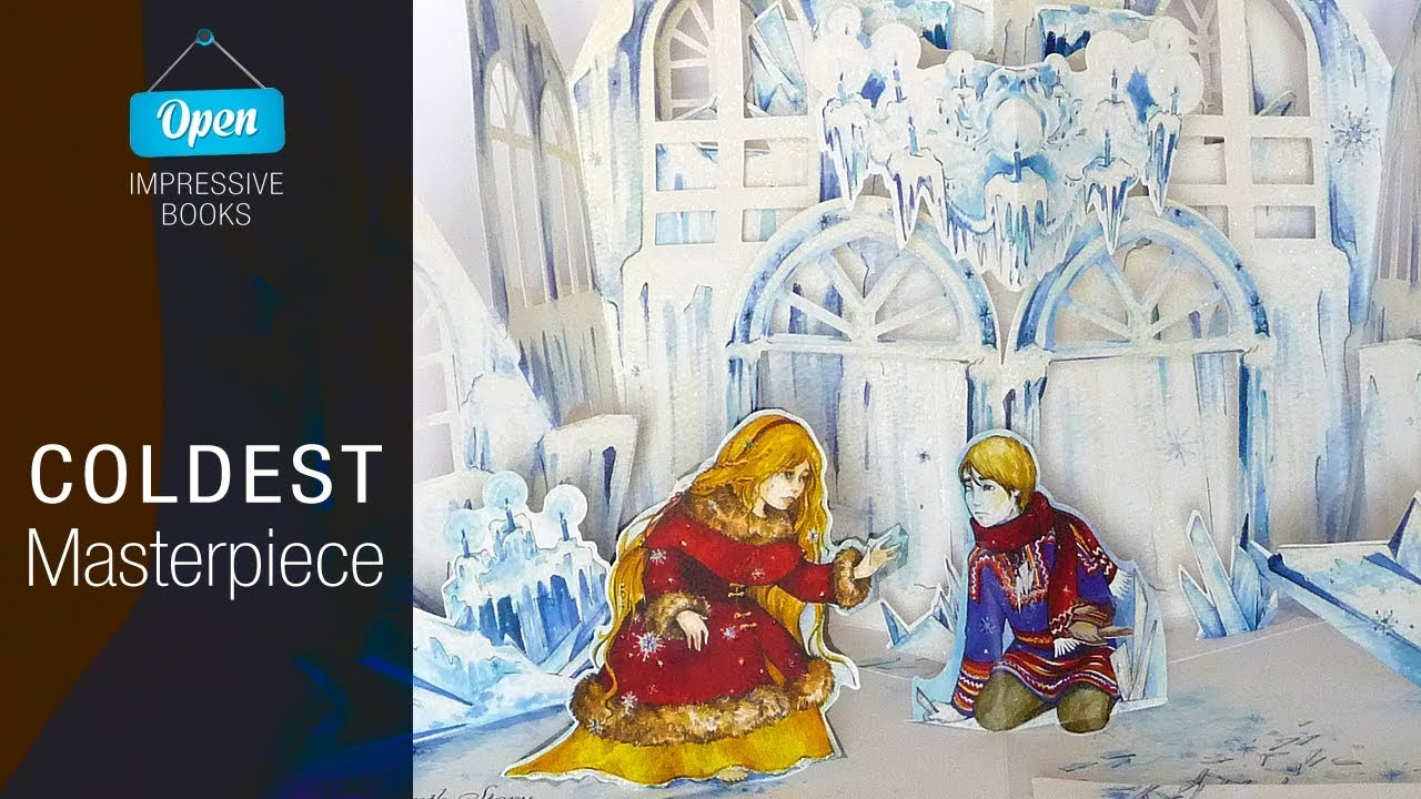 The Snow Queen Pop-up Book by Yevgeniya Yeretskaya