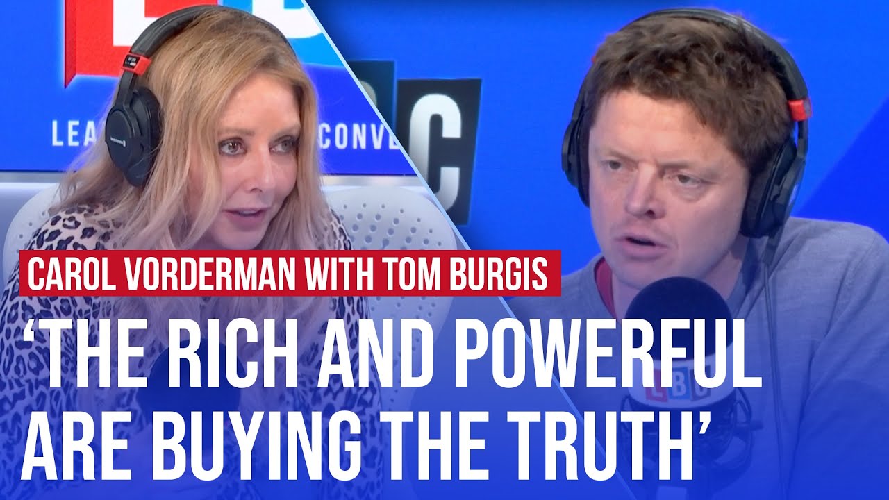 Carol Vorderman hears how 'dirty money' is funding politics