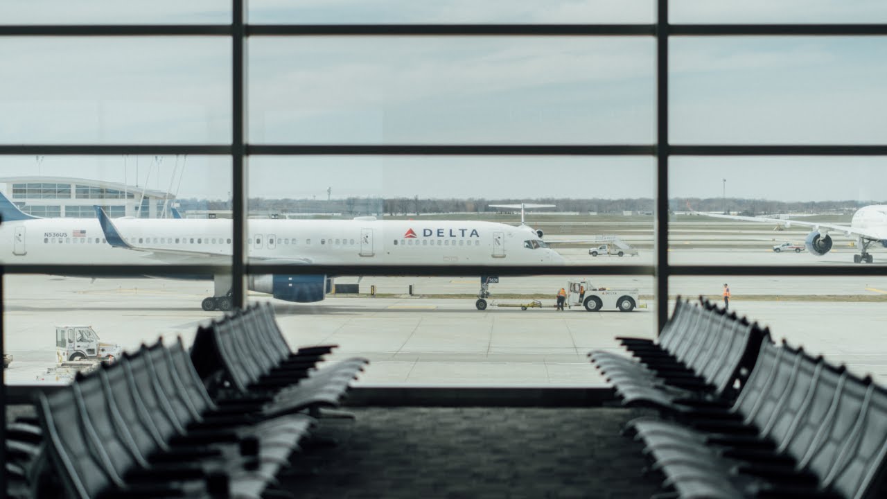 Airport Waiting Area Ambience - Relaxing Sounds for Sleep | 1 hours ASMR