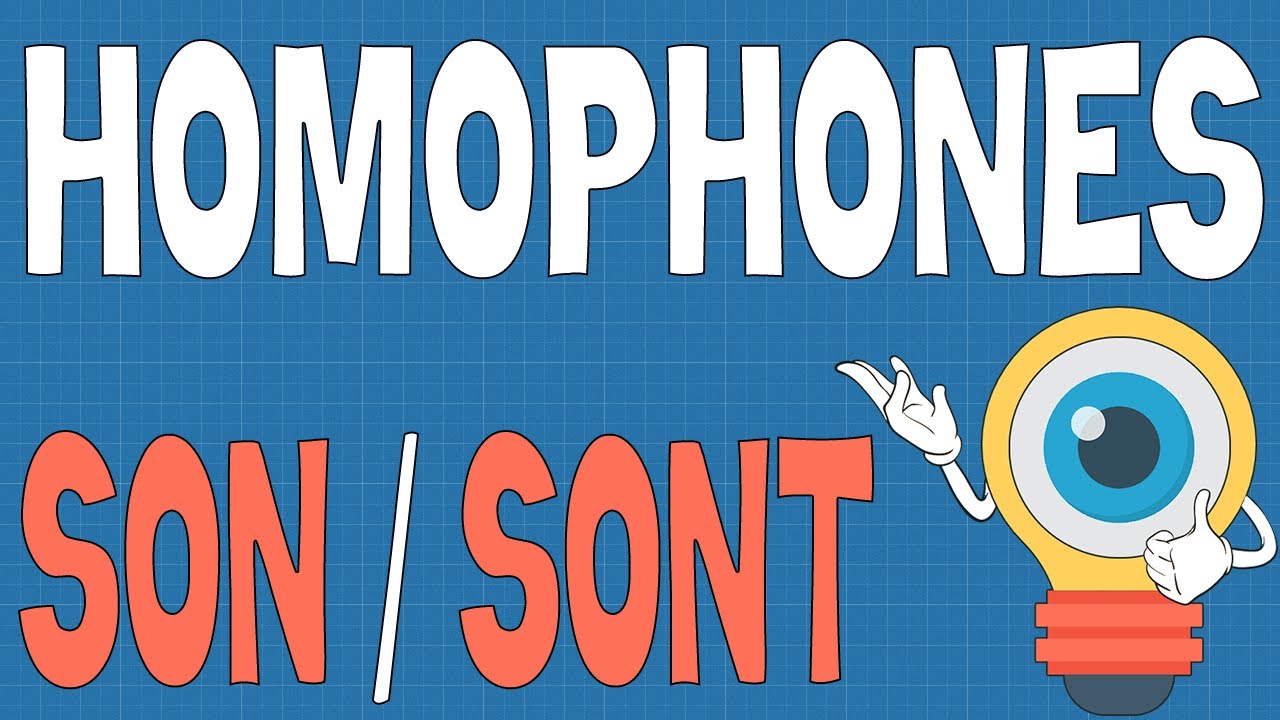 Homophones SON et SONT - Leçon et Exercices