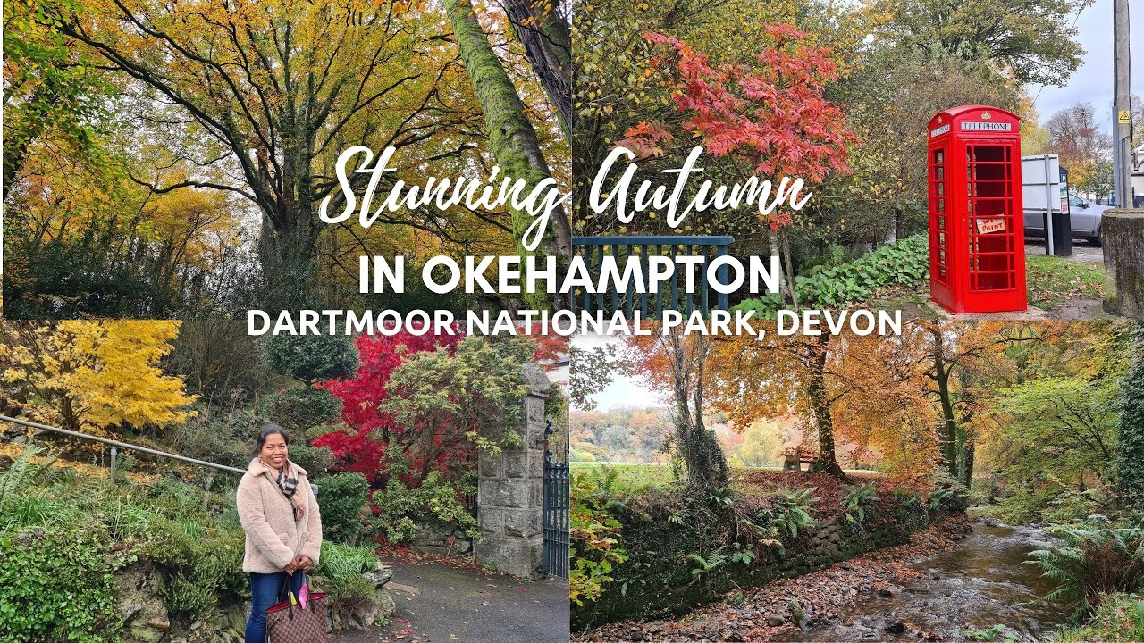 STUNNING VIEW of AUTUMN in OKEHAMPTON, Dartmoor National Park ||PINAYsaUK