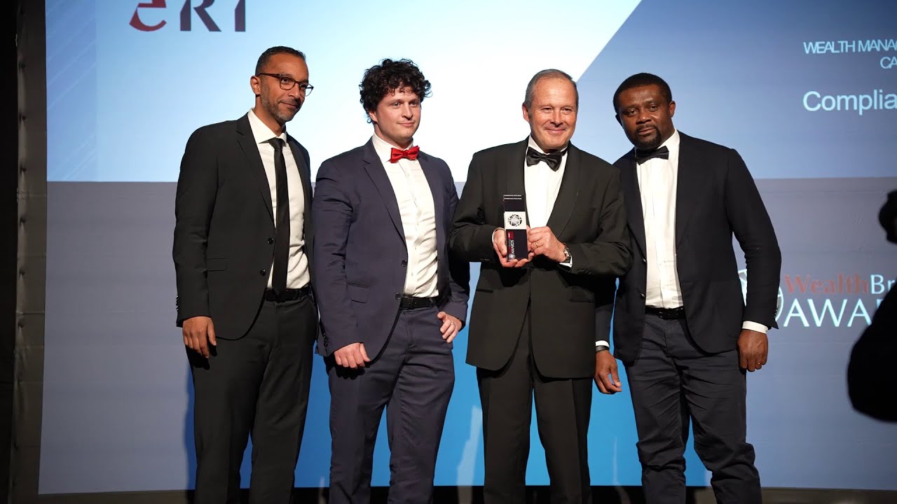 WealthBriefing Swiss Awards 2025 -  best &ldquo;Compliance Solution&rdquo;  - ERI