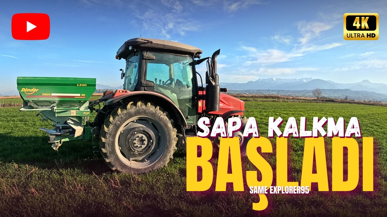 Buğdayda 2. Gübre | Süper İnci Atıyorum (FJD AT2)