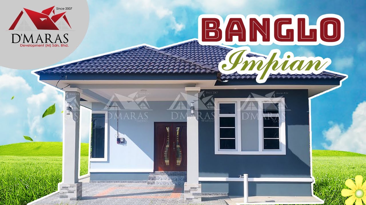 Wow Banglo Cantik RM 150k Bina Rumah Atas Tanah Sendiri
