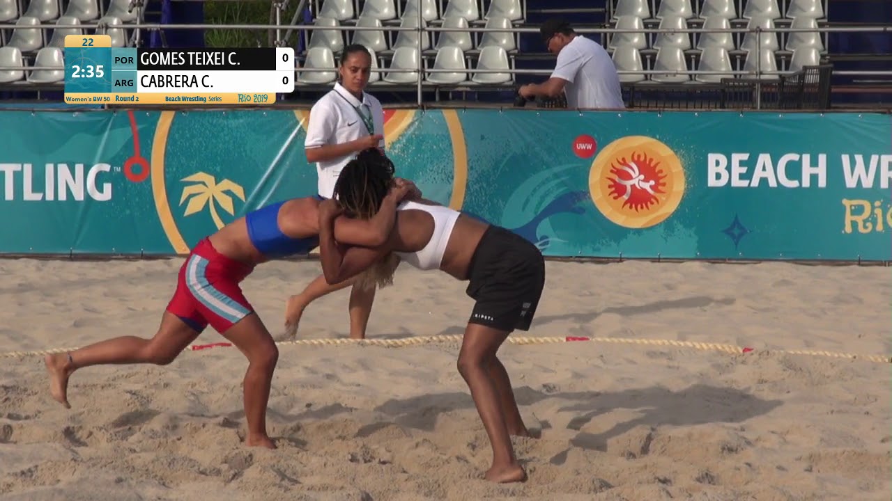 Round 2 Women's BW - 50 kg: F. ASCENCIO PER (BRA) v. K. BARBOSA VITO (BRA)