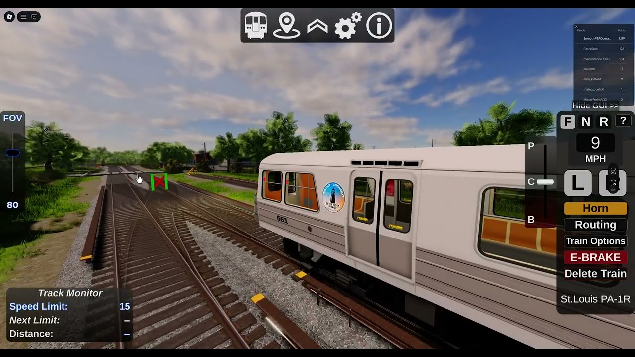 Point Lookout: Operating A PA-1 Train From Freeport To Park Avenue via Point Lookout