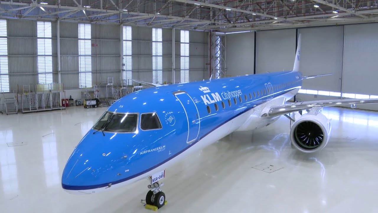 KLM first Embraer E195-E2 delivery ceremony