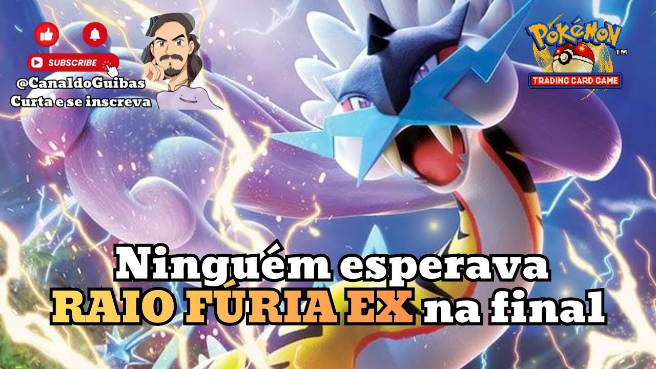 ⚡ O VICE CAMPEÃO de Toronto!! Raio Fúria EX (Raikou velhinho) - Pokémon TCG Live