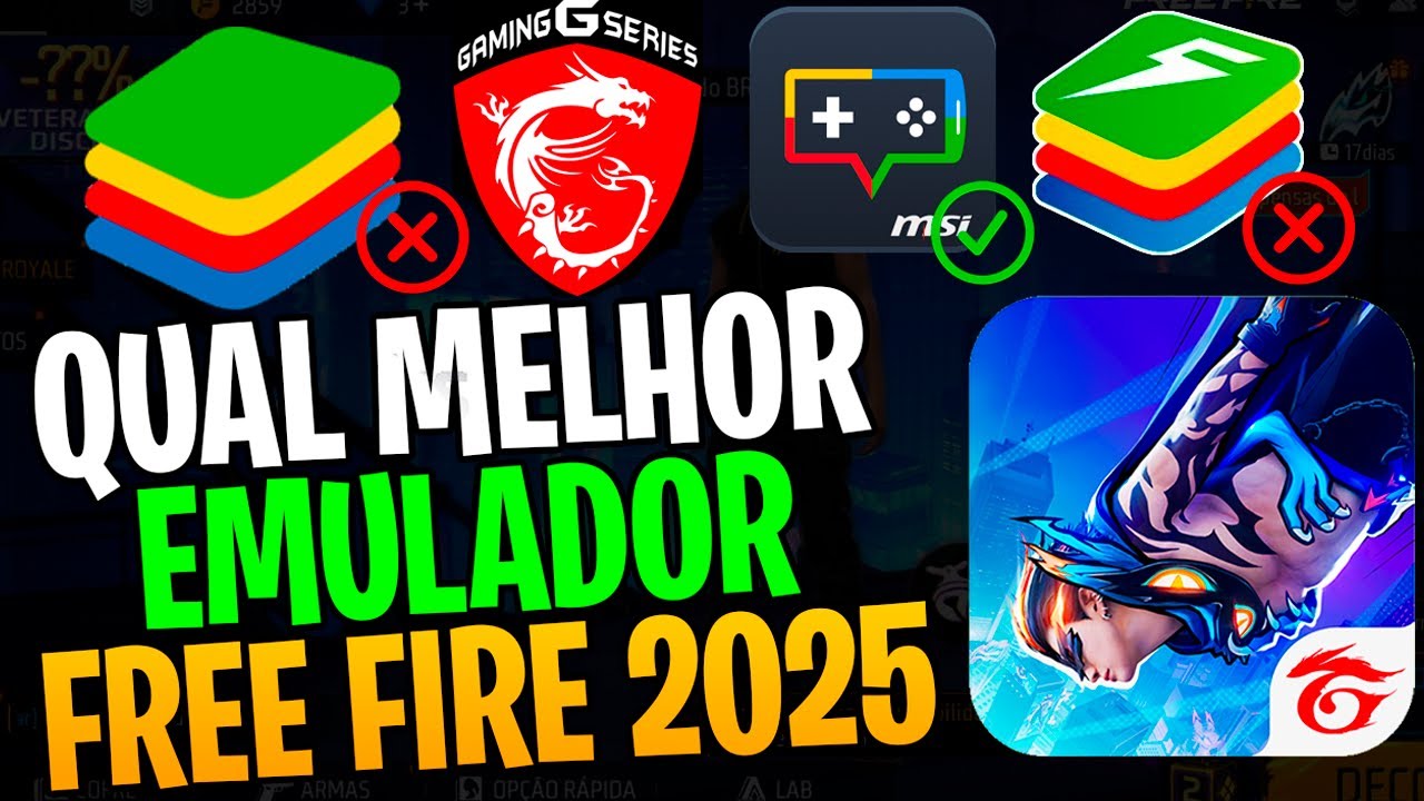 Melhor Emulador Para Free Fire Para pc fraco sem placa de vídeo (2025) Msi: Como Baixar e Configurar