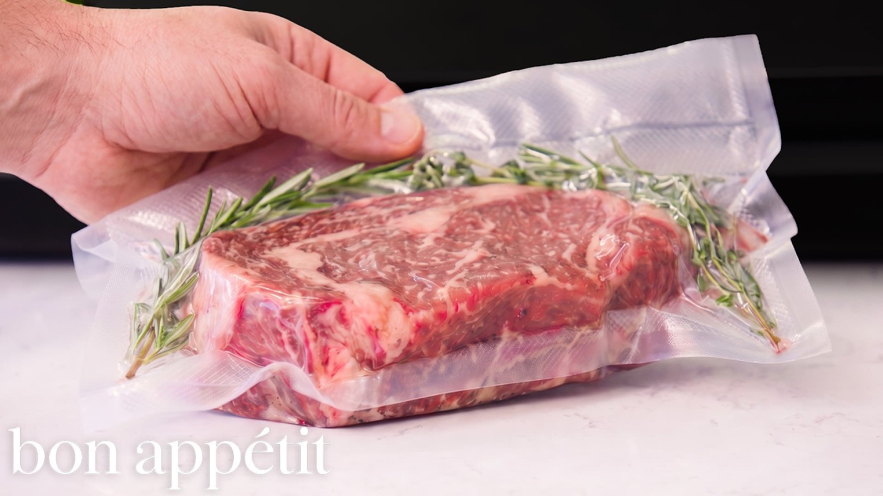 Brad Makes Sous Vide Steak | Kitchen Basics | Bon Appetit