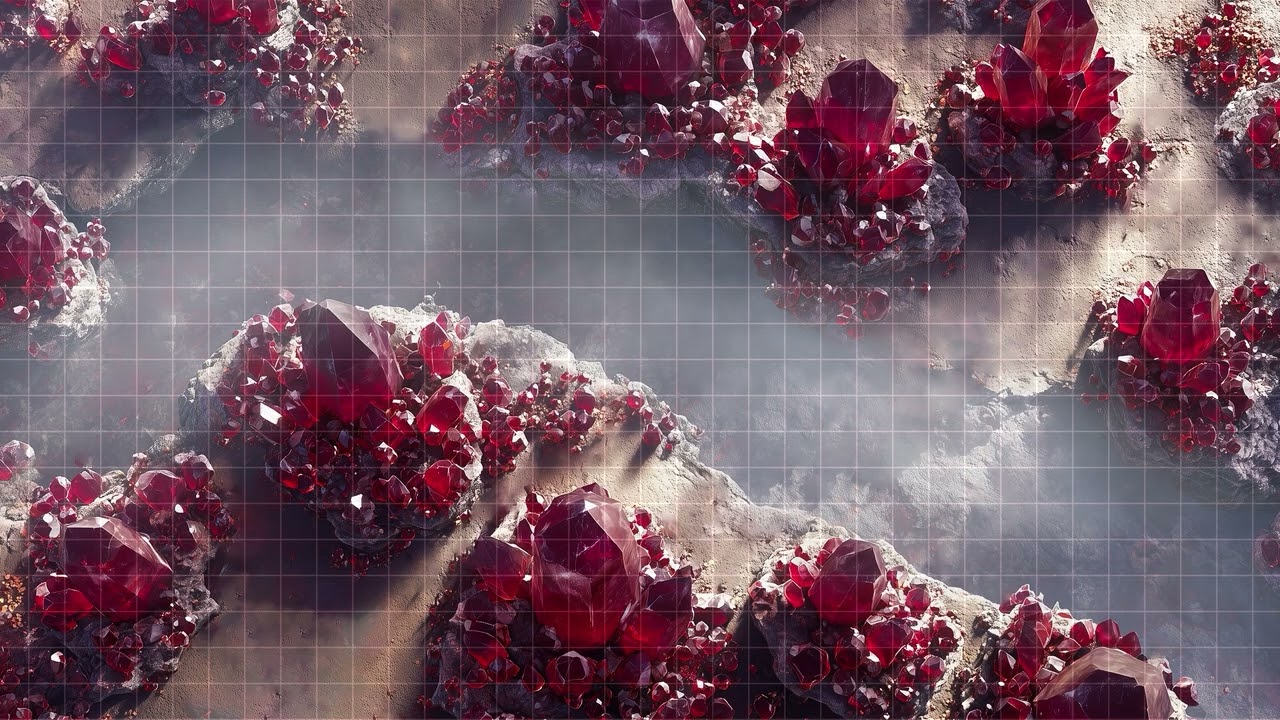 D&D | Veinfracture Part 1 Grid | Animated Battle Maps