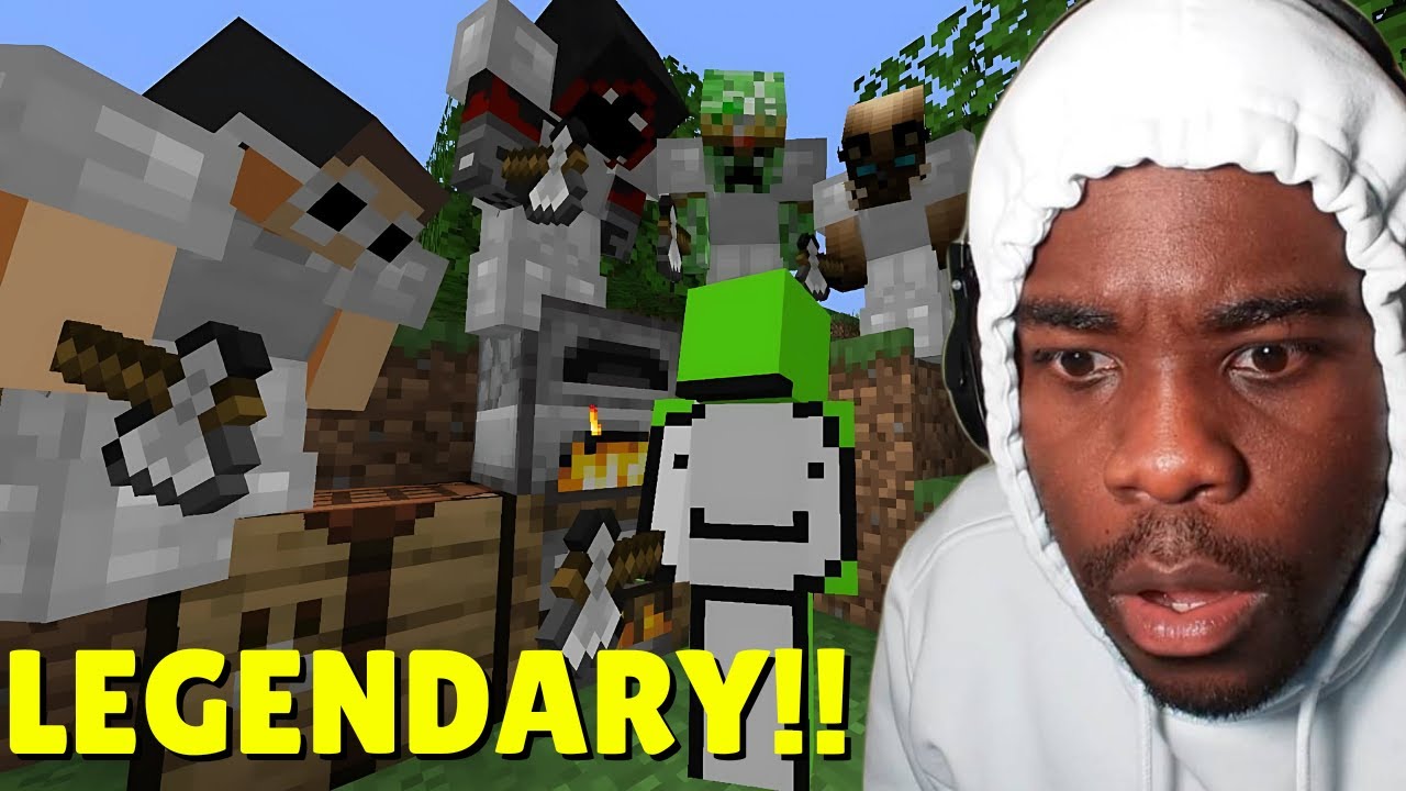 This Is Dream BEST ONE YET! | Minecraft Speedrunner VS 5 Hunters REMATCH Reaction