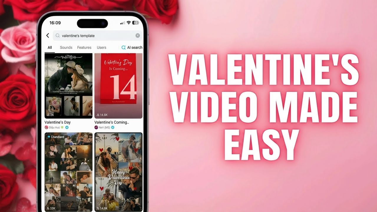 How to Make the Perfect Valentine's Day Video Gift on CapCut