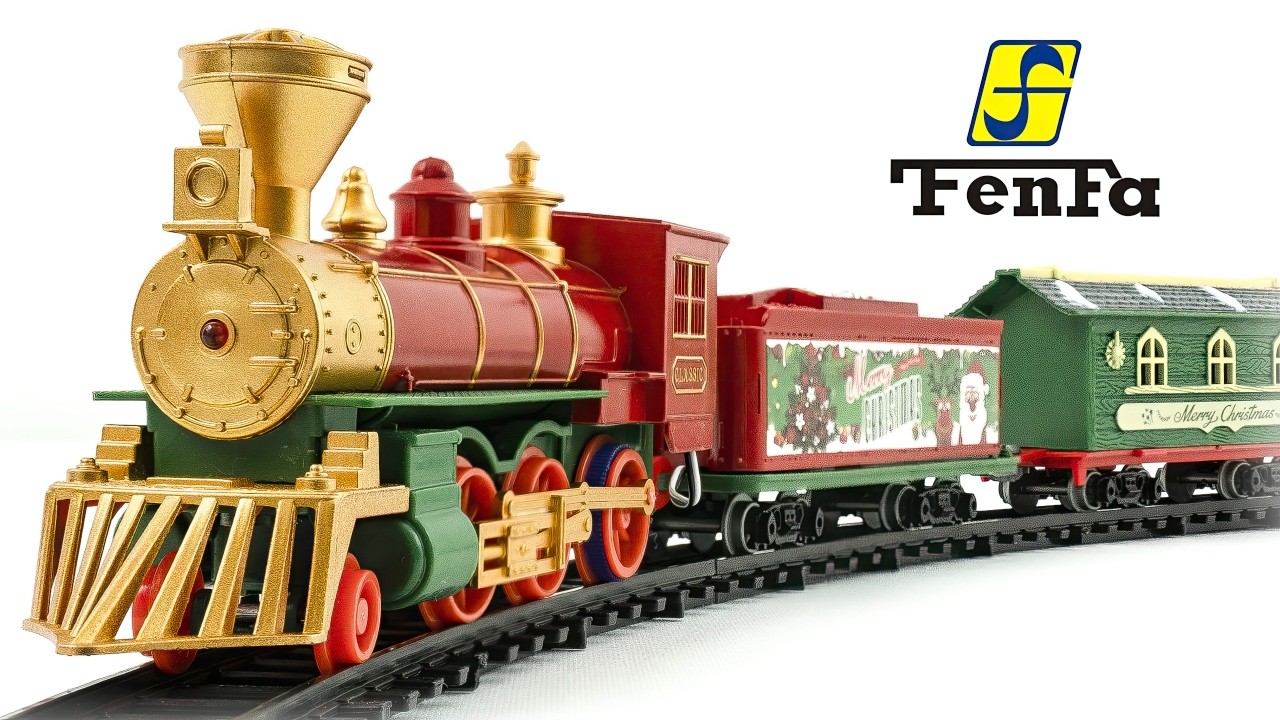 FENFA Merry Christmas Deluxe Train Set Unboxing