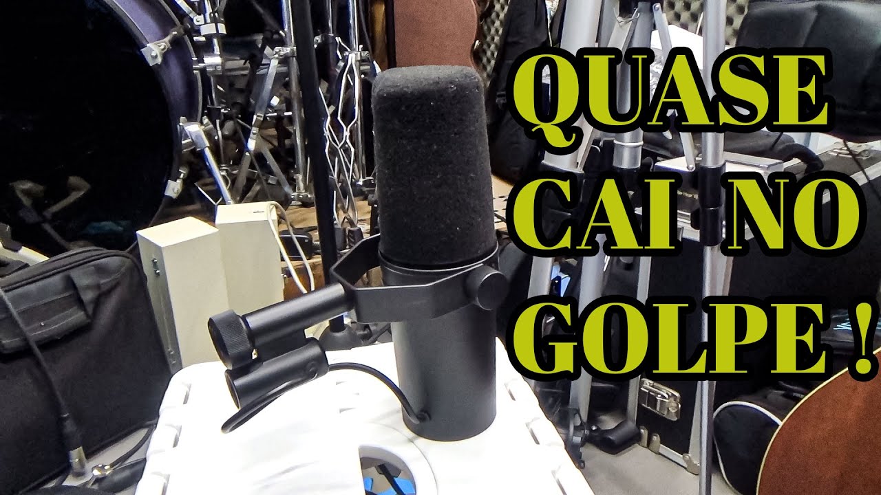 Shure SM7B Falso vs Verdadeiro - Parte 2