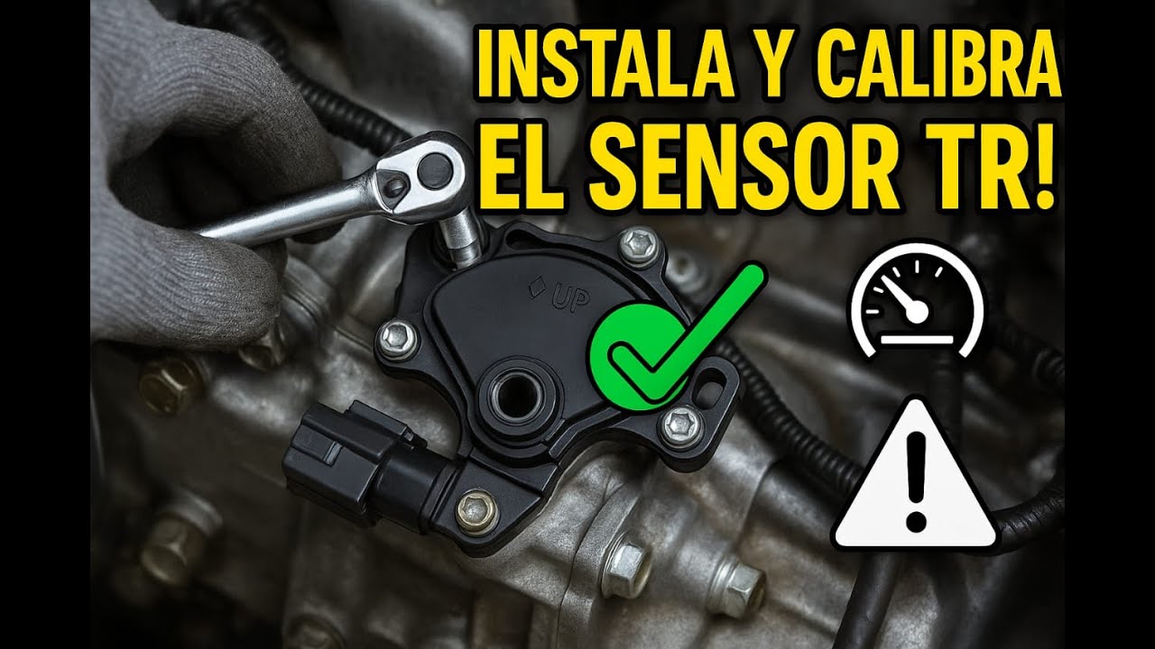 Como instalar y calibrar sensor TR o selectora de tu transmisión automática