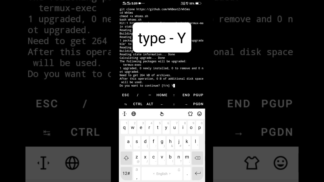 How to install whsms in termux | send sms secretly #hacking #latest #coding #trending #termux #tools