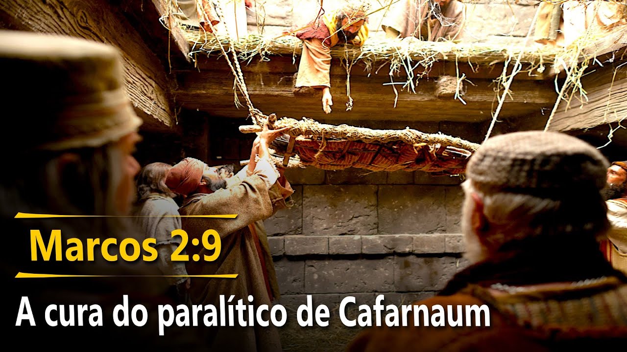 568 - Marcos 2:9 — A cura do paralítico de Cafarnaum