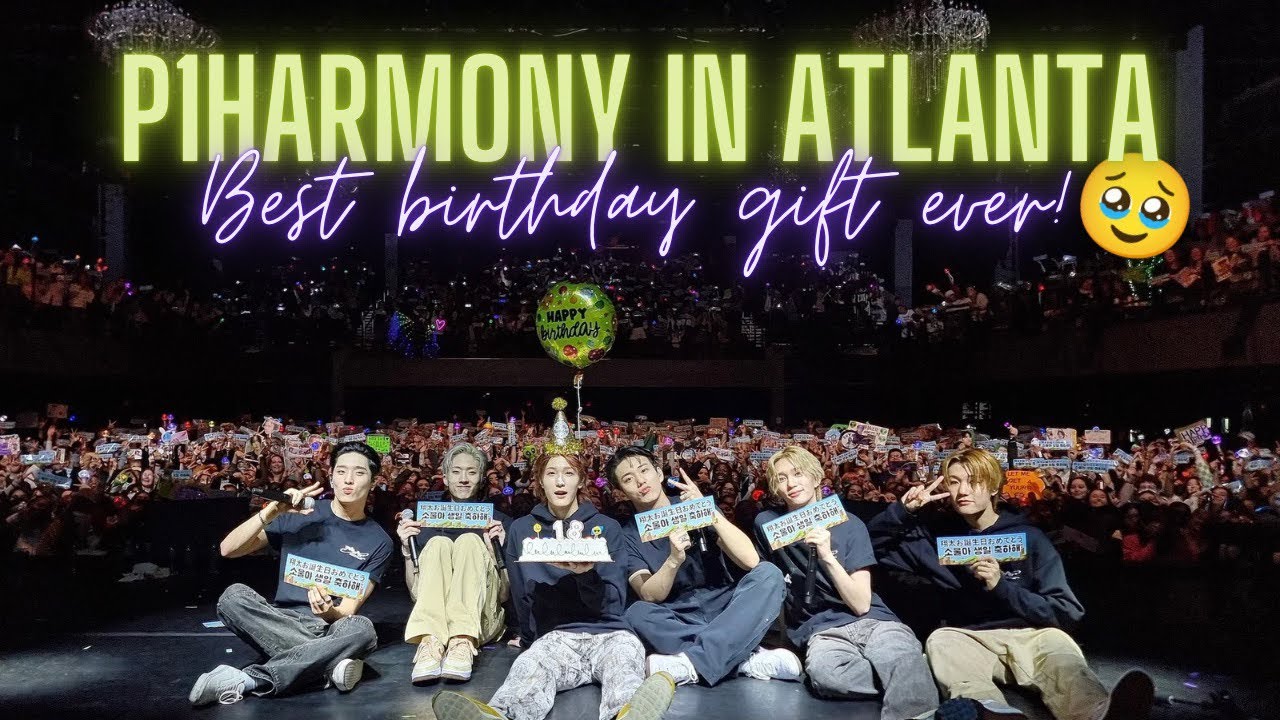 P1HARMONY CONCERT IN ATL VLOG!! [MY BOYS🥰]
