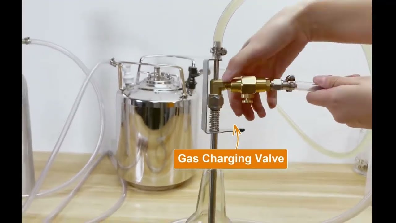 🍺 Stainless Steel Beer Gun Bottle Filler | Perfect Homebrew Carbonation Kit for Kegging! 🍻