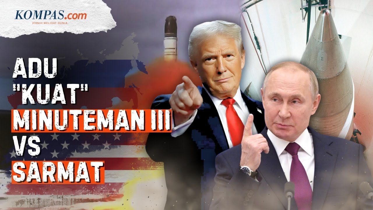 Adu Rudal Nuklir Minuteman III AS Vs Sarmat Rusia