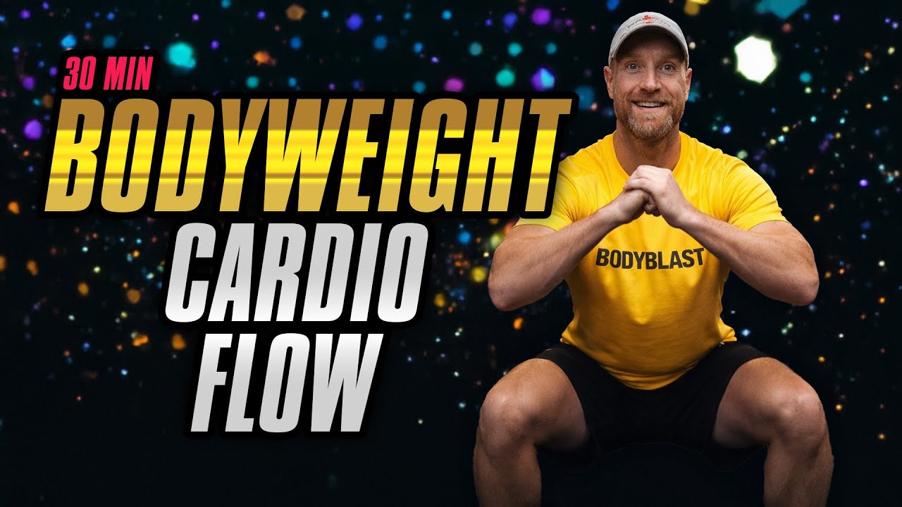30 мин. Кардио-тренировка с собственным весом | BODYBLAST 10 (СЛЕДУЙТЕ ЗА УПРАЖНЕНИЕМ!)