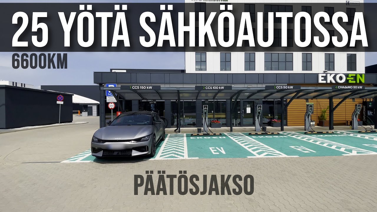 Sähköautossa nukkuen halki Euroopan | Jakso: 6/6