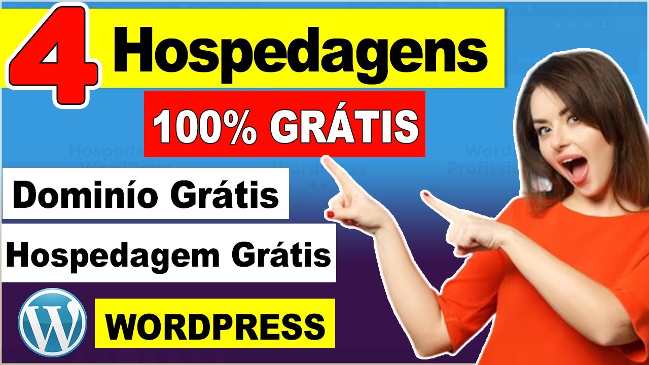 MELHOR HOSPEDAGEM GR&Aacute;TIS 2025 | Dom&iacute;nio e Hospedagem  Gr&aacute;tis WordPress