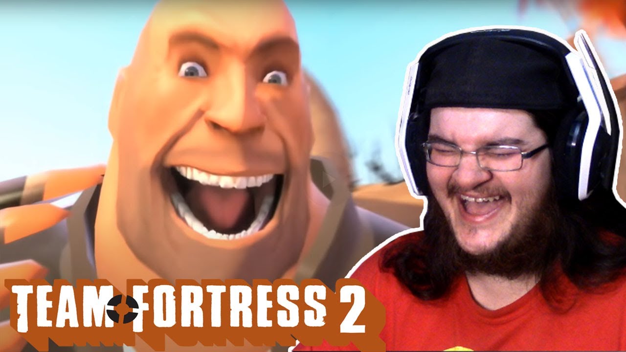 Реакция фаната Overwatch на Team Fortress 2 (знакомство с командой)