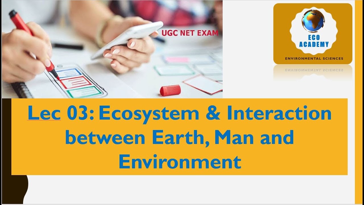 Ecosystem & Interaction between Earth, Man and Environment II UGC NET II Prateek Kumawat