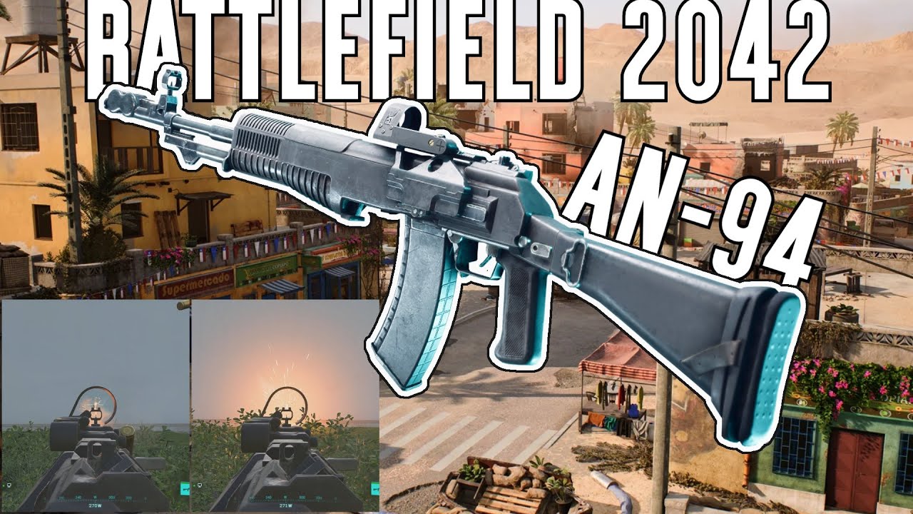 AN-94 with 2042 Attachments - Battlefield 2042