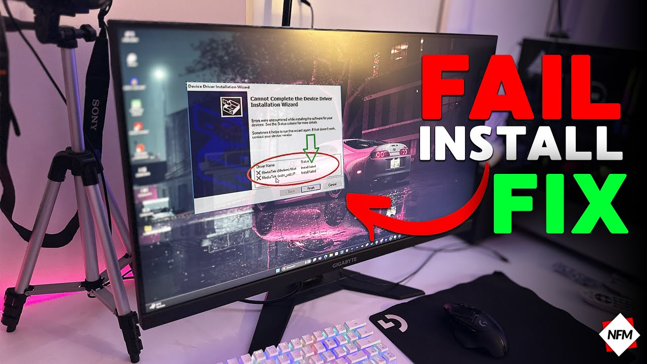 Error al instalar Driver ( MTK ) Deshabilitar firma de controladores Windows 2024