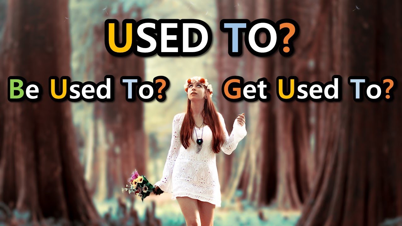 [Used to] vs. [Be used to] vs. [Get used to] Conversation English Listening & Speaking Practice