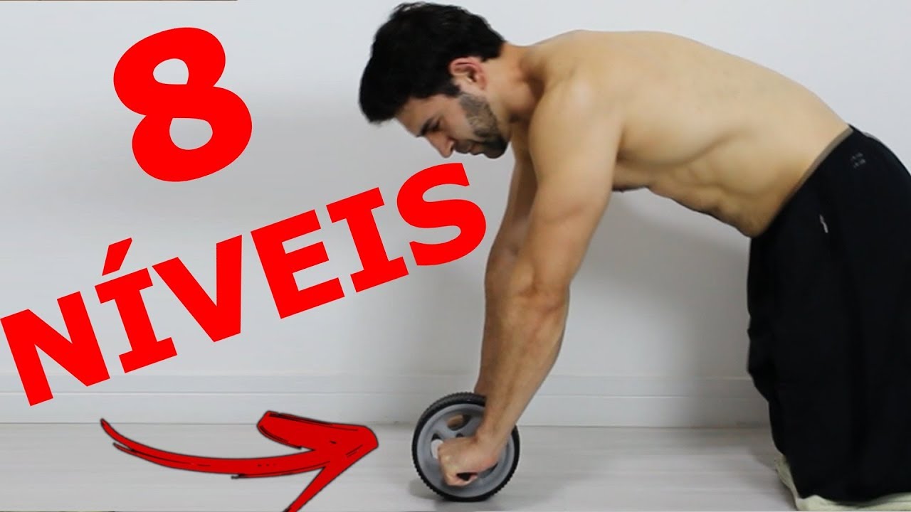 8 NÍVEIS do ABDOMINAL RODINHA - INICIANTE ATÉ AVANÇADO