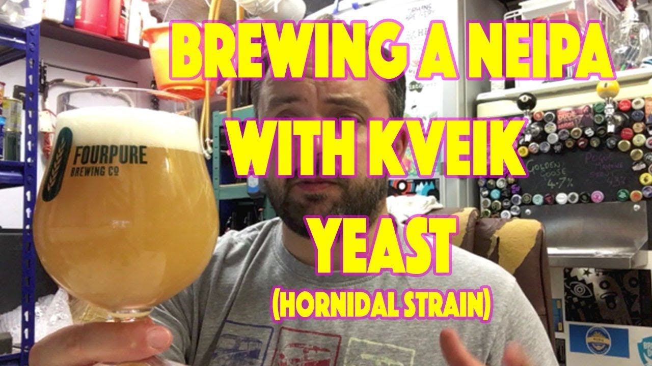 Приготовление NEIPA с использованием дрожжей Kveik (штамм Hornidal)